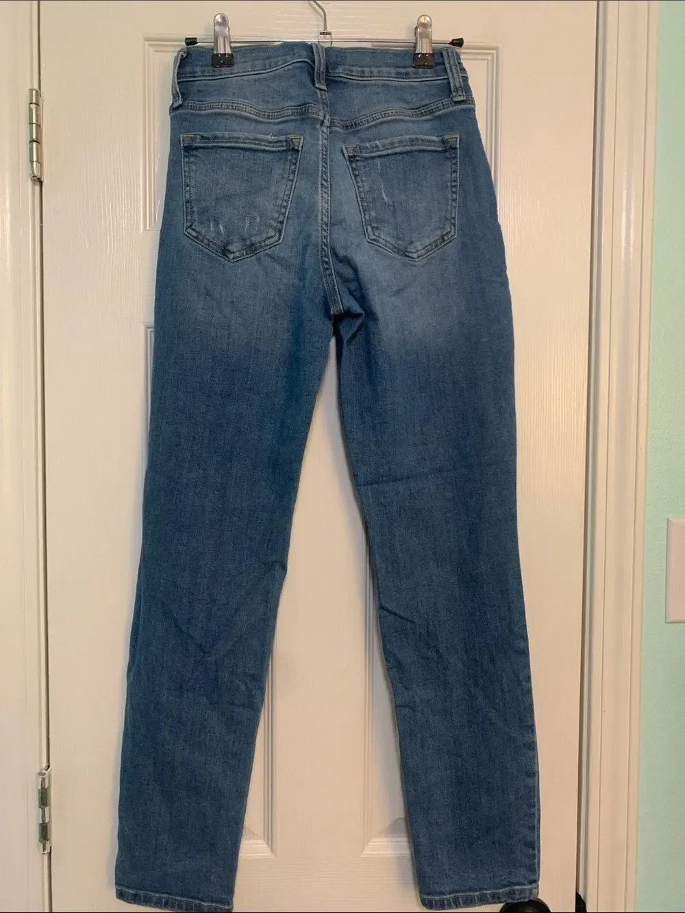Altar’d State Distressed Boyfriend Jeans Medium Wash Size 24